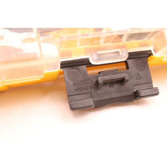 DEWALT Screwdriver Bit Set Storage ToughCase Missing 2 pieces Phillips Slotted - Picture 10 of 12